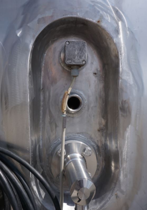 Behälter 5.000 Liter aus V2A isoliert, gebraucht