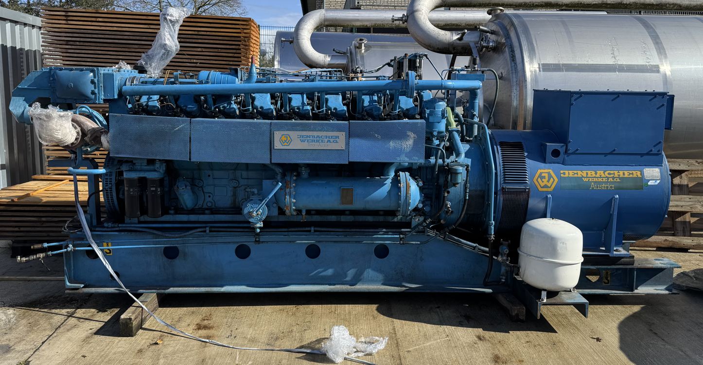 Stromaggregat 766 kVA, Jenbacher - Preis auf Anfrage