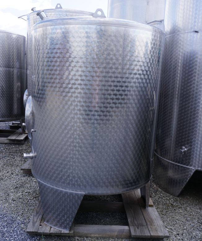 Behälter 1.550 Liter aus V2A, einwandig