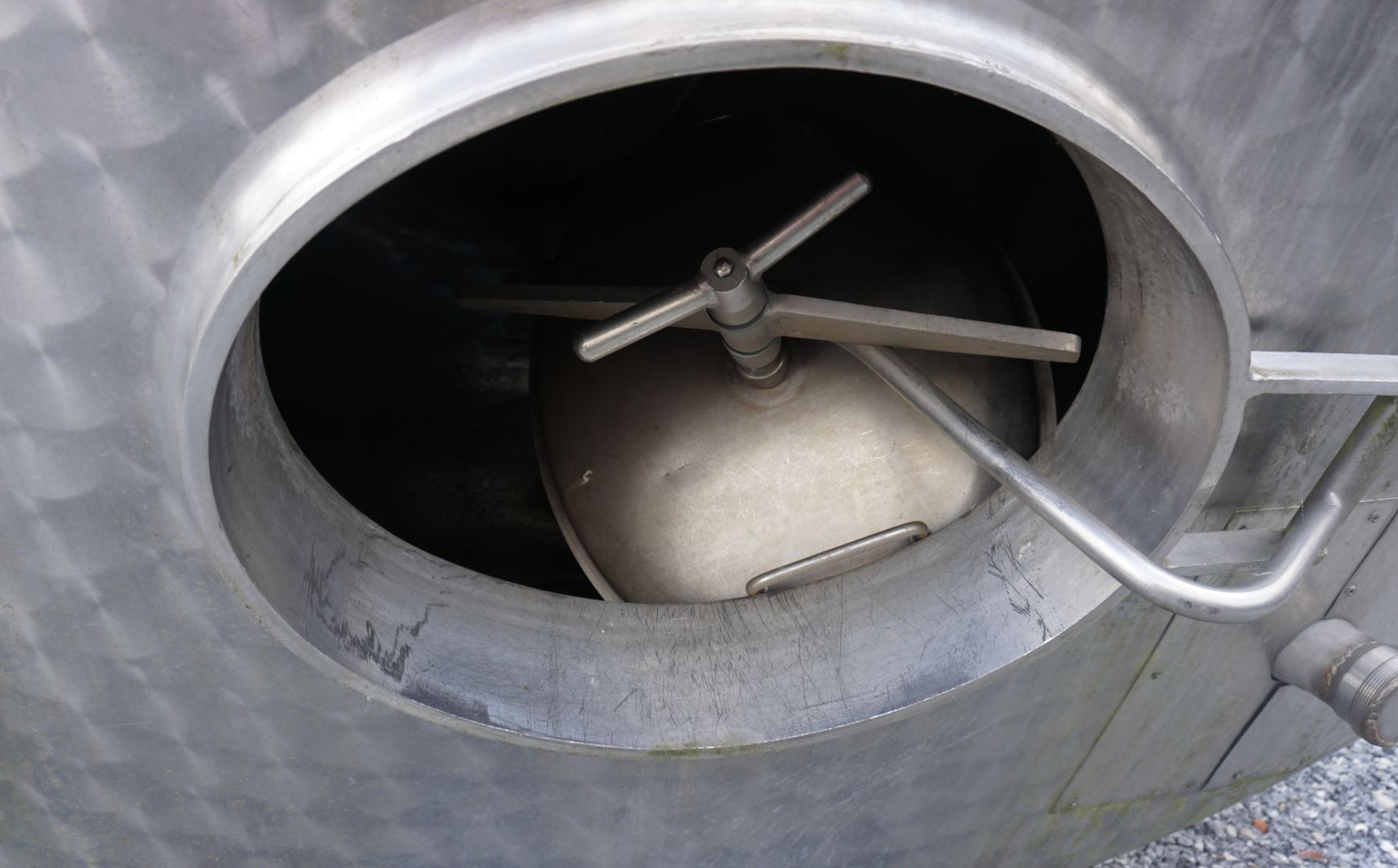 Behälter 20.000 Liter aus V2A, isoliert