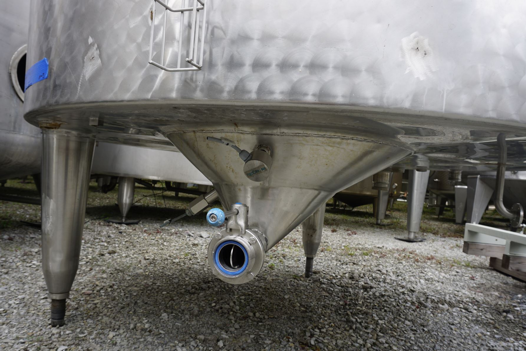 Behälter 5.000 Liter aus V2A, isoliert, gebraucht