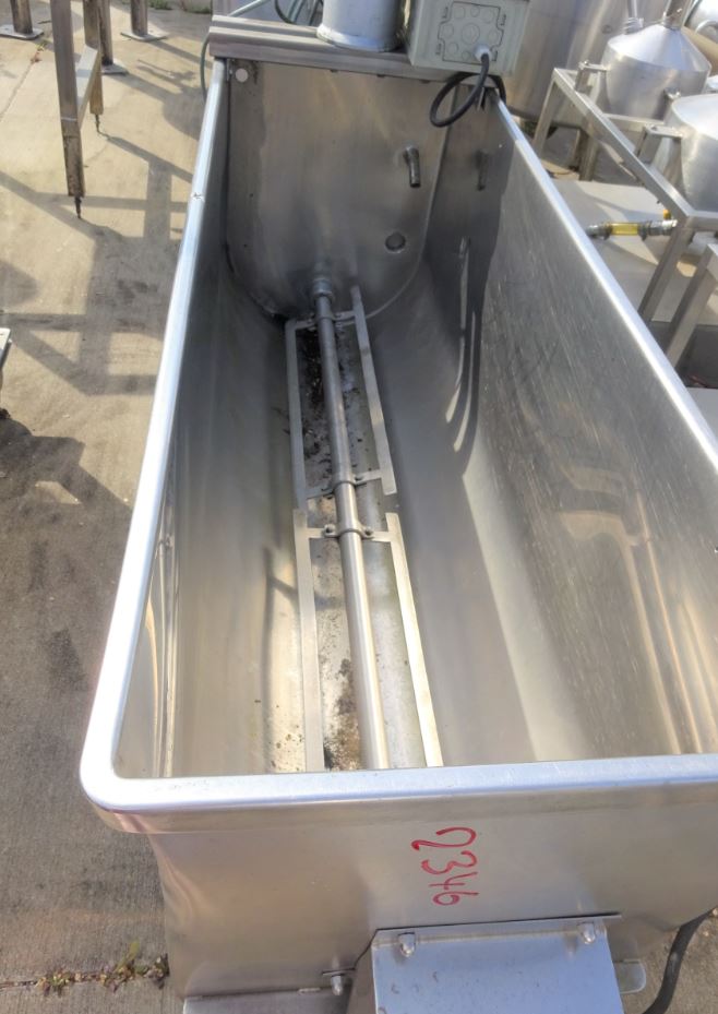 Wanne 200 Liter aus V2A