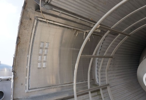 Silo 30.000 Liter aus Aluminium, einwandig, gebraucht