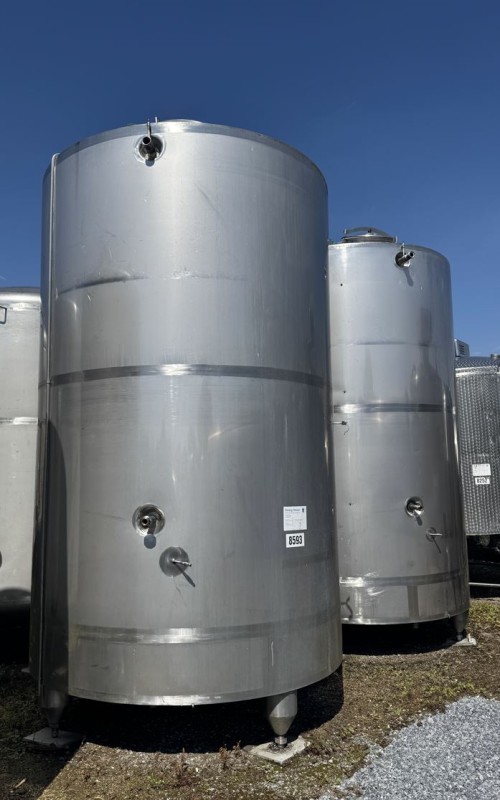Behälter 8.000 Liter aus V2a, isoliert, gebraucht