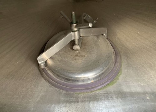 Behälter 29.000 Liter aus V2A, gebraucht, temperierbar