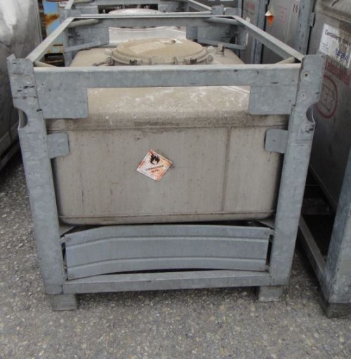 Container 500 Liter aus V2A, gebraucht, einwandig
