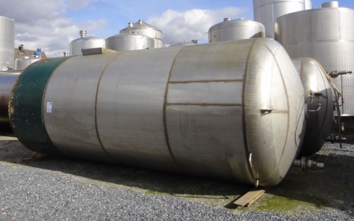 Behälter 22.000 Liter aus V2A, gebraucht, einwandig