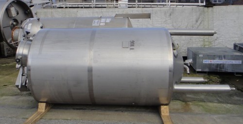 Behälter 3.200 Liter aus V2A, isoliert, gebraucht