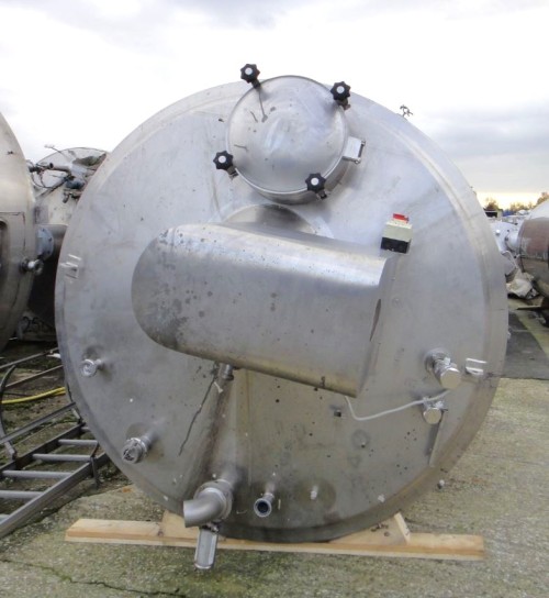 Behälter 6.000 Liter aus V2A, gebraucht, isoliert