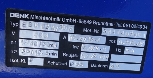 Behälter 43.000 Liter aus V2a, einwandig