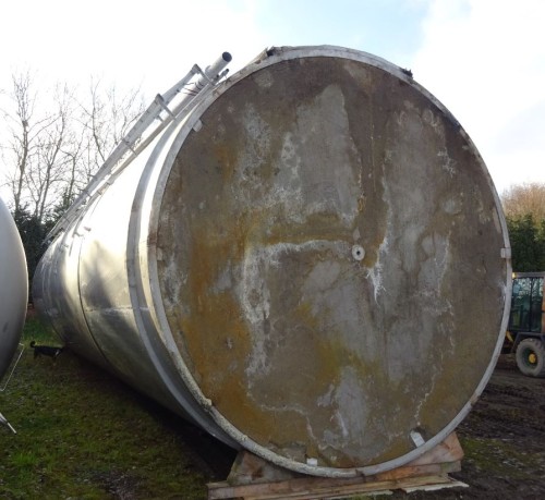 5-Kammer Behälter 95.000 Liter aus V2a, isoliert, gebraucht