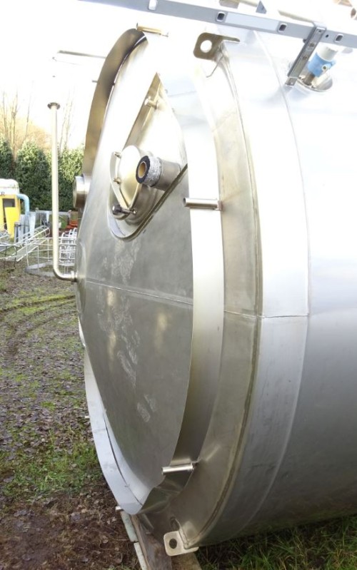 5-Kammer Behälter 95.000 Liter aus V2a, isoliert, gebraucht
