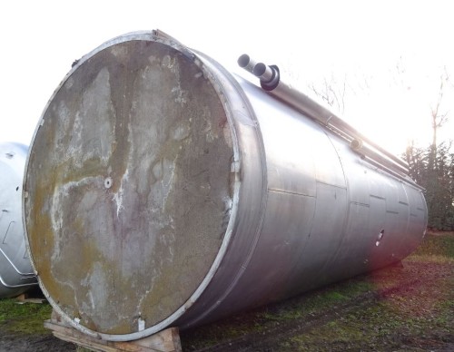 5-Kammer Behälter 95.000 Liter aus V2a, isoliert, gebraucht