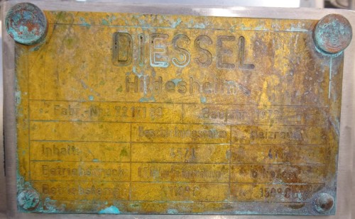 Behälter 457 Liter aus V4A isoliert, temperierbar