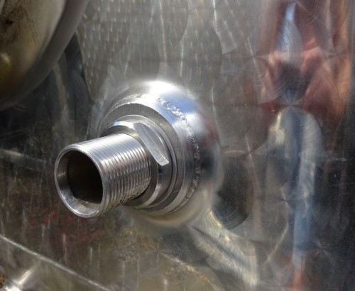 Behälter 5.500 Liter aus V2A einwandig, gebraucht