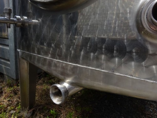 Behälter 5.500 Liter aus V2A einwandig, gebraucht