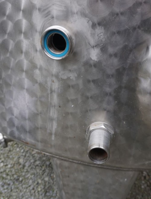 Behälter 4.500 Liter aus V2A einwandig