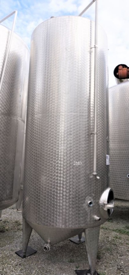 Behälter 4.500 Liter aus V2A einwandig