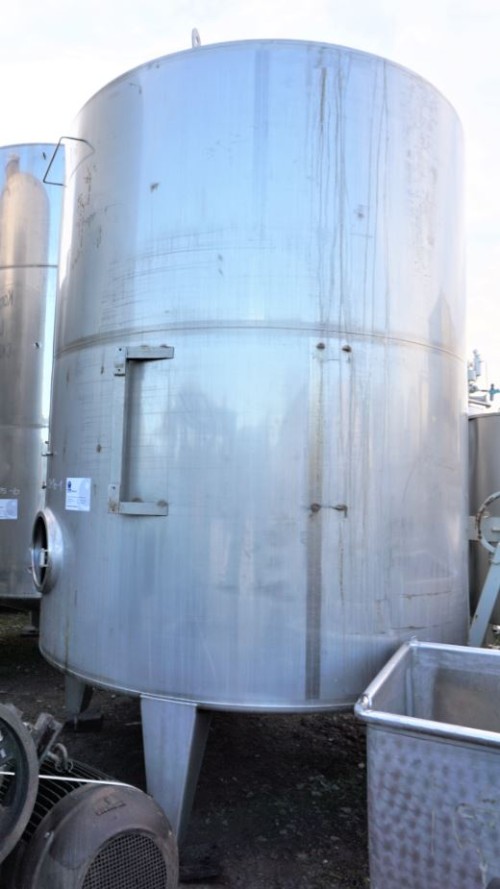 Behälter 12.000 Liter aus V4A, einwandig