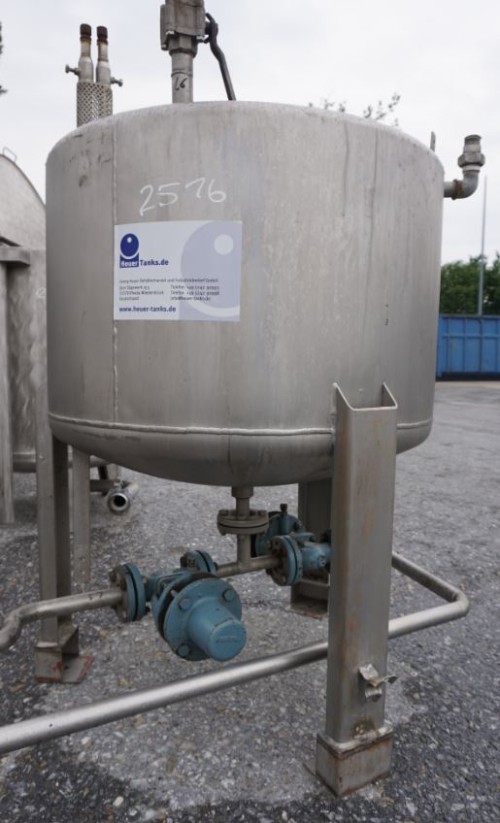 Behälter 240 Liter aus V4A, einwandig, gebraucht