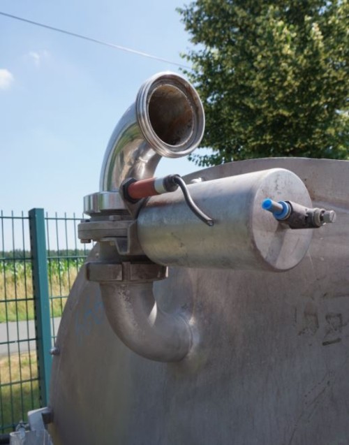 Behälter 3.000 Liter aus V2A einwandig, gebraucht