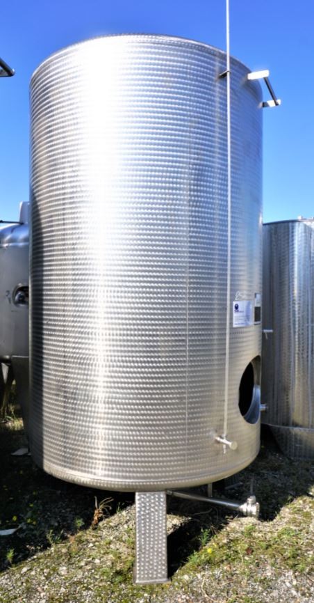 Behälter 4.500 Liter aus V2A einwandig, gebraucht
