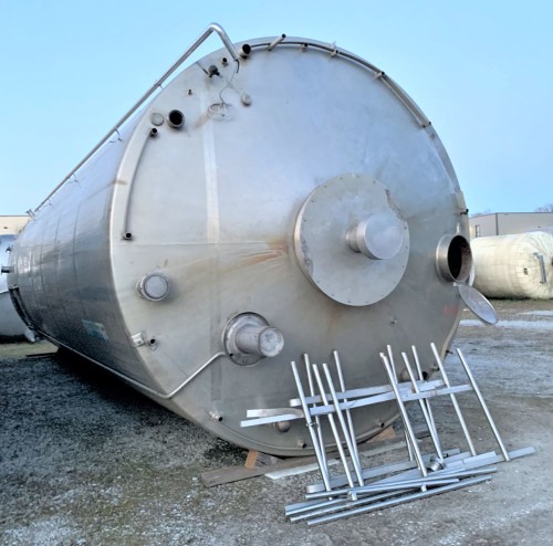 Behälter 100.000 Liter aus V2A einwandig