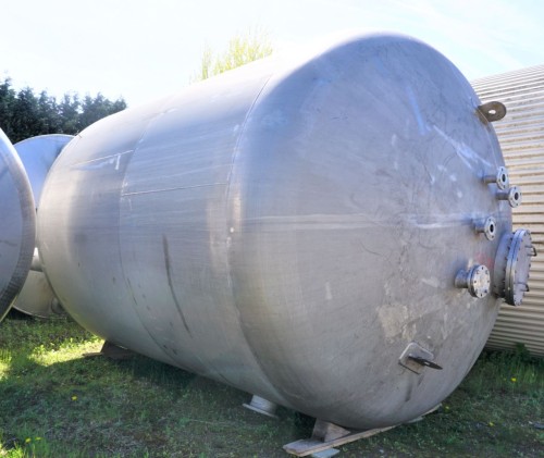 Behälter 37.100 Liter aus V4A, einwandig, gebraucht