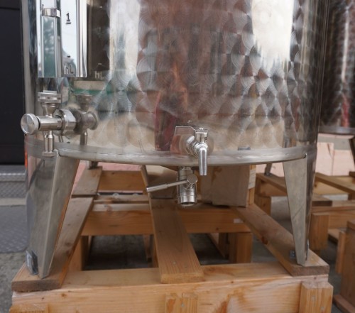 Behälter 520 Liter aus V2A einwandig, gebraucht