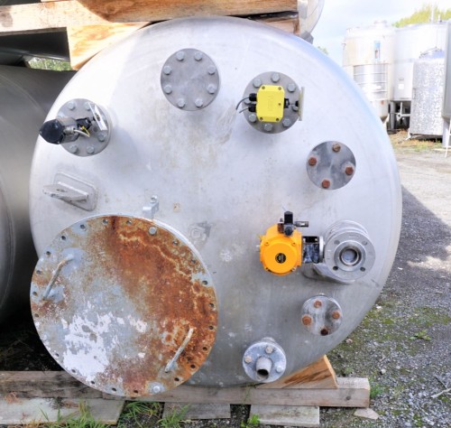 Behälter 10.000 Liter aus V2A einwandig, gebraucht