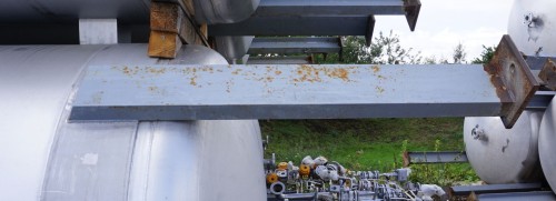 Behälter 10.000 Liter aus V2A einwandig, gebraucht