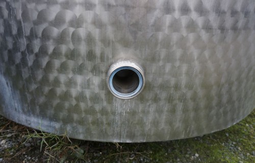 Behälter 1.800 Liter aus V2a isoliert, gebraucht