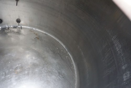 Behälter 1.800 Liter aus V2a isoliert, gebraucht