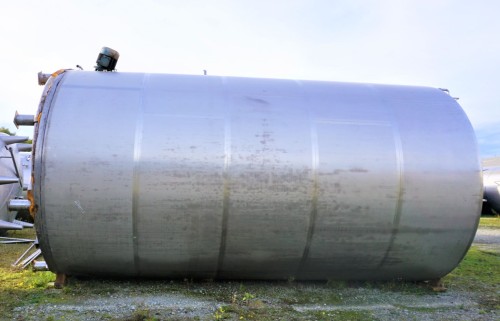 Behälter 60.000 Liter aus V2A isoliert, gebraucht