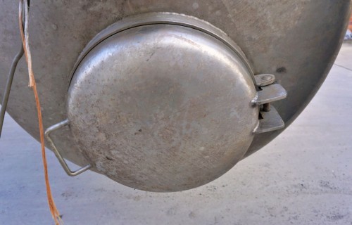 Behälter 1.500 Liter aus V2A, einwandig, temperierbar, gebraucht