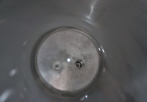 Behälter 1.000 Liter aus V4A einwandig, gebraucht