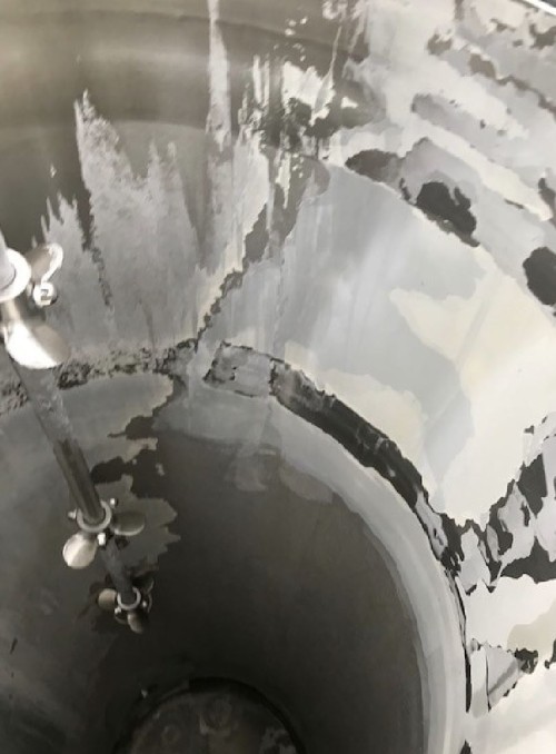 Behälter 592 Liter aus V4A isoliert, gebraucht