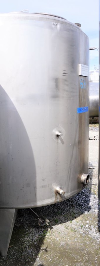 Behälter 3.000 Liter aus V2A isoliert, gebraucht