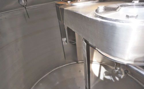 Behälter 2.000 Liter aus V2A isoliert, gebraucht