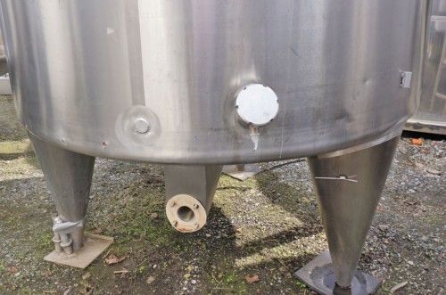 Behälter 2.000 Liter aus V2A isoliert, gebraucht