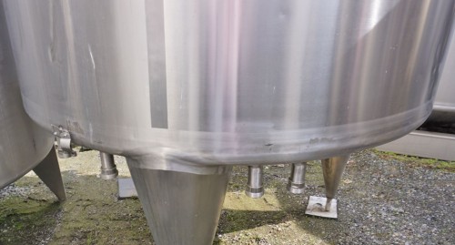 Behälter 2.000 Liter aus V2A isoliert, gebraucht