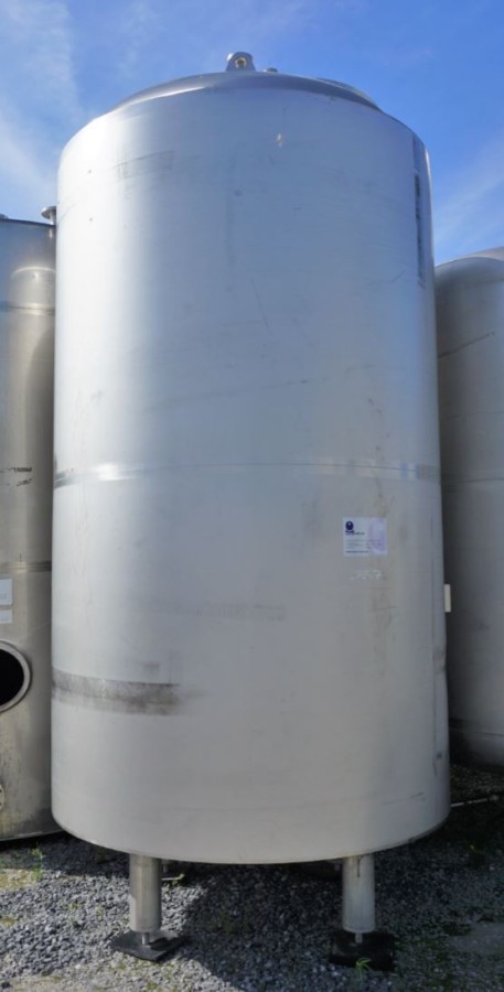 Druckbehälter 5.850 Liter aus V4A temperierbar, isoliert, gebraucht