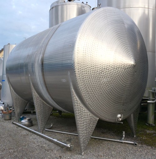 Behälter 20.000 Liter aus V2A, einwandig, gebraucht