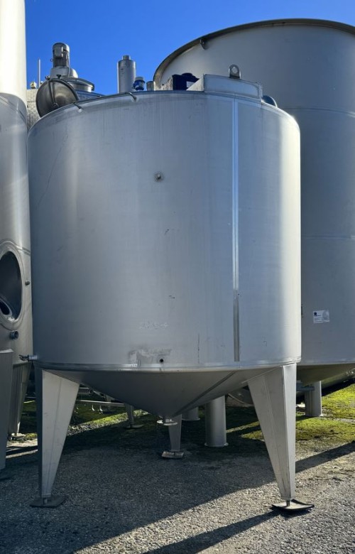 Behälter 10.000 Liter aus V4A, einwandig, gebraucht