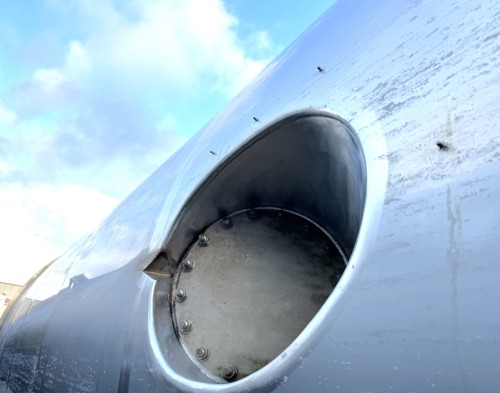 Behälter 100.000 Liter aus V2A isoliert, gebraucht