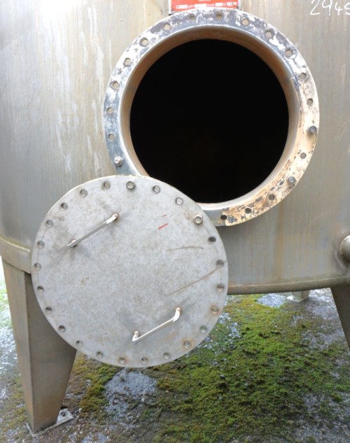 Behälter 20.000 Liter aus V2A, einwandig, gebraucht