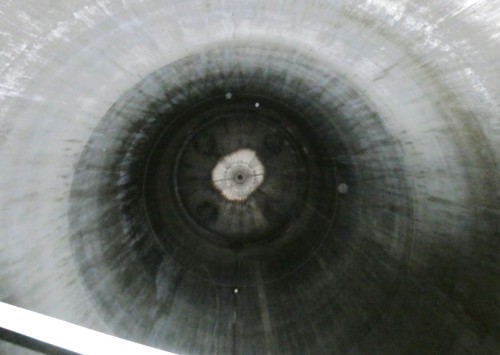 Druckbehälter 100.000 Liter aus V4A, einwandig, temperierbar, gebraucht