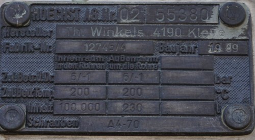 Druckbehälter 100.000 Liter aus V4A, einwandig, temperierbar, gebraucht