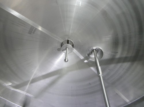 Rahmtank 3 x 35.000 Liter aus V2A isoliert, temperierbar, gebraucht
