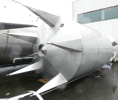 Behälter 25.000 Liter aus V4A, temperierbar, isoliert, gebraucht